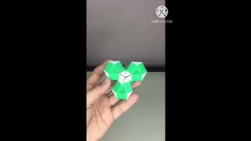 Making a flower 🌹 or a spinner with a snake cube #cube #snakecube #snakegame #cubes #cubing