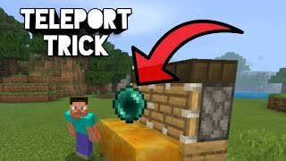 Minecraft Teleport savepoint trick