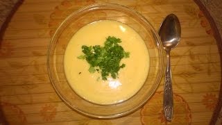 Картофельный суп-пюре с плавленным сыром в мультиварке Картофельный суп-пюре с плавленным сыром в мультиварке