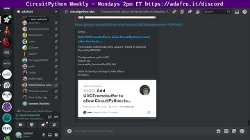 CircuitPython Weekly Meeting for January 29th, 2024 #circuitpython #adafruit