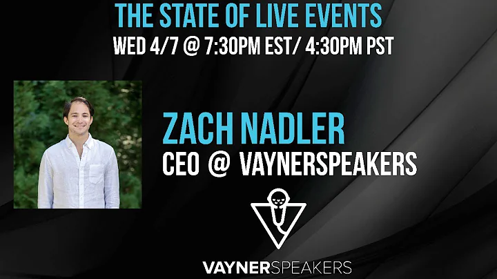 #thePOZcastLIVE w/ Zach Nadler: CEO @ VaynerSpeakers