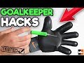 Goalkeeper Hacks Tested!! 🧤⚽ How To Make Your Gloves Ultra-Sticky!