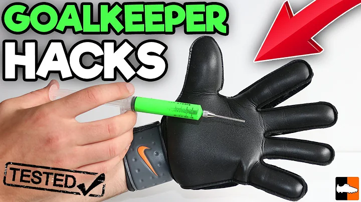 Torwart Hacks getestet!! 🧤⚽ So machst du deine Handschuhe super klebrig!