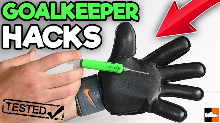 Testade målvaktsknep!! 🧤⚽ Så gör du dina handskar superklibbiga!