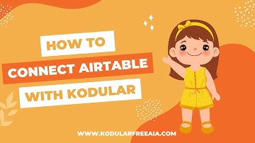 How to connect kodular with Airtable #airtable #kodular #kodulartutorials
