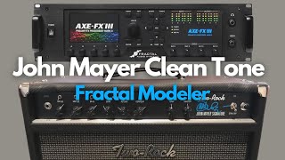 John Mayer Fractal Tutorial // How to dial in John Mayer’s clean tone! screenshot 4