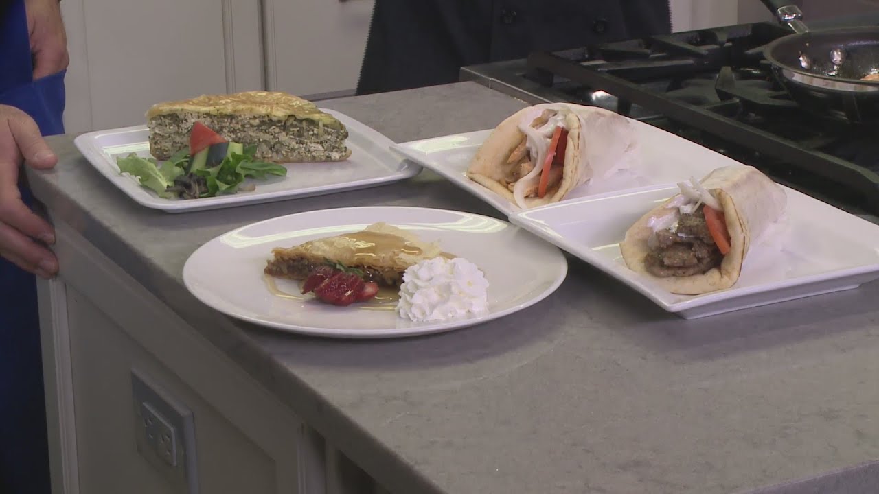 Gyro Kitchen Layout In the Kitchen: Traditional Chicken Gyros - YouTube