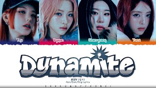 ITZY (있지) 'Dynamite' Lyrics [Color Coded Han_Rom_Eng] | ShadowByYoongi