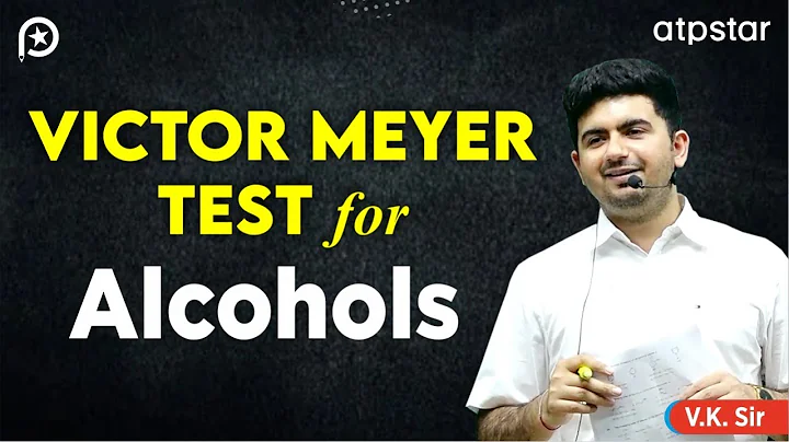 Victor meyer test- IIT JEE & NEET | Vineet Khatri ...