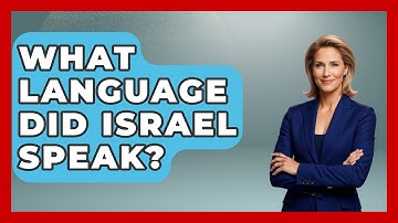 What Language Did Israel Speak? - The Language Library