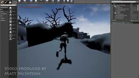 Creating an environment in Unreal 4 - Video 022