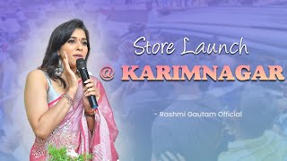 Glimpses From  Linen House Store Opening @ Karimnagar | Rashmi Gautam