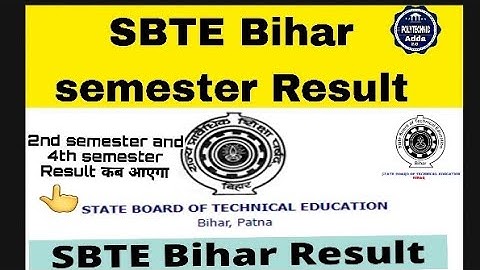 SBTE Bihar semester Result 2nd semester and 4th semester Result कब आएगा #viral #sbtesemesterexam
