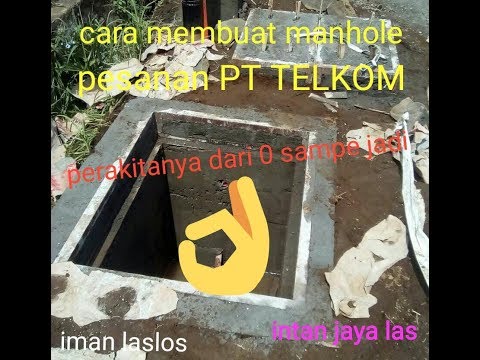 Membuat manhole/bak kontrol