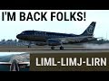 Finally back live  carenado pc12  rep  toliss a319  new avioman liveries  ortho4xpasxp