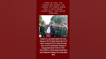 Tổng Bí thư Tô Lâm: Tập trung xây dựng LLVT Quân khu 9 cách mạng, chính quy, tinh nhuệ, hiện đại