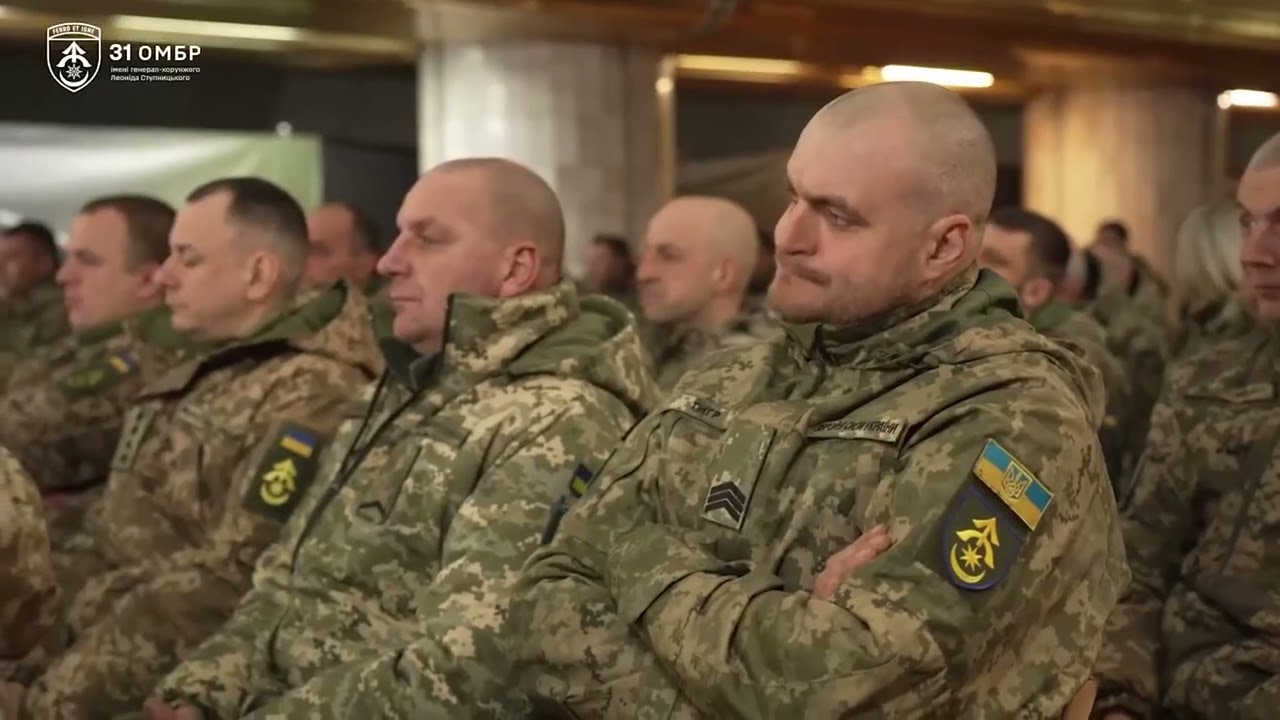 Репортаж з урочистого заходу з нагоди третьої річниці 31 ОМБ