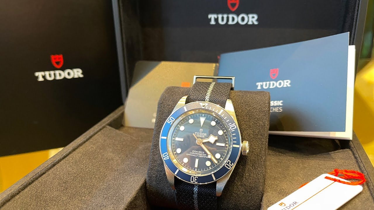 4K Unboxing & Review TUDOR BLACK BAY FIFTY-EIGHT blue M79030B-0003