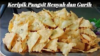 Resep Keripik Pangsit Bawang Renyah Dan Gurih. ide jualan dari tepung terigu, untung banyak Resep Keripik Pangsit Bawang Renyah Dan Gurih. ide jualan dari tepung terigu, untung banyak