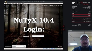 NuTyX: The Results of Building My First NuTyX-based .iso