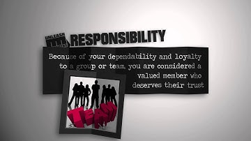 UnleashStrengths.com presents RESPONSIBILITY