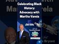 Celebrating Black History: Advocacy with Martha Varela #blackhistory #advocacy #veterans #shorts