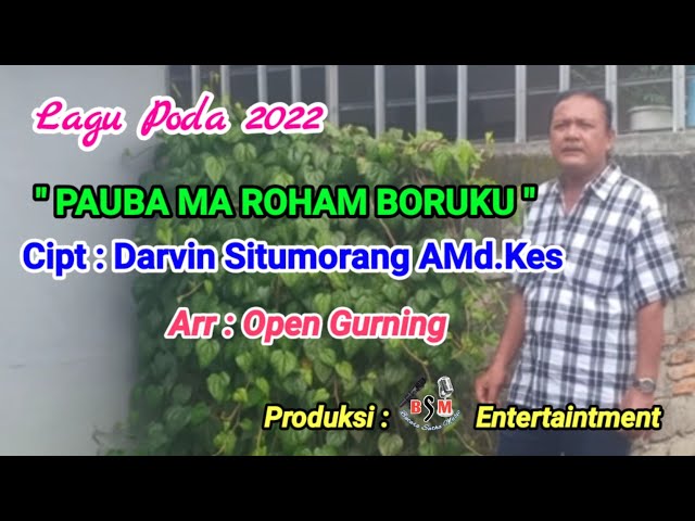 Lagu batak poda 2022 PAUBA MA ROHAM BORUKU cipt Darvin Situmorang (Official Music Video) class=