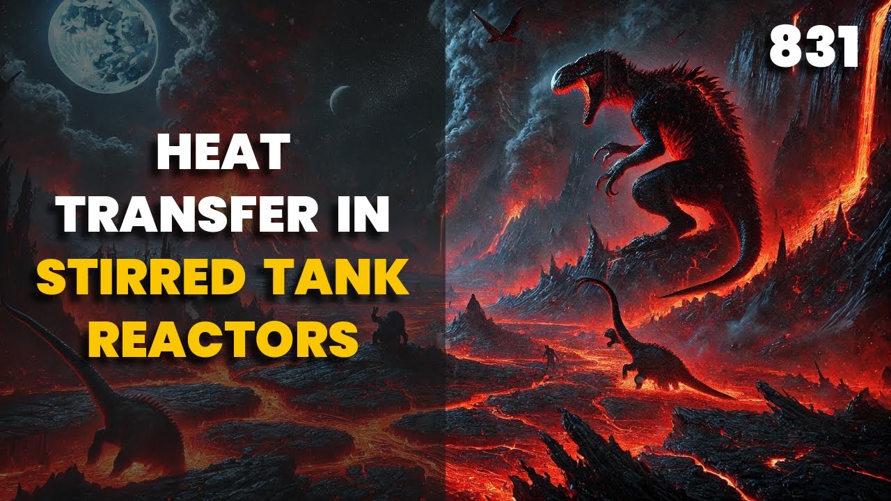 831. Heat Transfer in Stirred Tank Reactors | Chemical Engineering | Crack Gate | The Engineer Owl