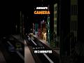 How to animate camera in Blender | camera Animation | Blender Tutorial | Blender 4.5 | 4.4