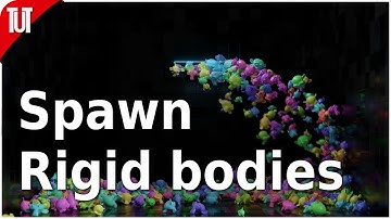 [014] Blender tutorial? - Spawn rigid bodies [Animation nodes]