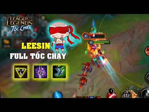 Liên Minh : Tốc Chiến | Lối Lên Đồ Cực Mới Cho Leesin | Gank Lane Như Hack Chạy Nhanh