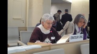 2009 09 30 Conseil des Droits de l’Homme, ONU, Genève. / Homrajta konsilio UN Ĝenevo