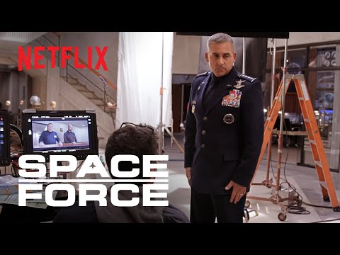 Space Force | Steve Carell Tampil Kembali dalam Acara TV Komedi | Netflix