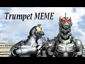 【𝕄𝕄𝔻/Mechagodzilla】◤•Trumpet MEME•◢ ◈Motion DL◈