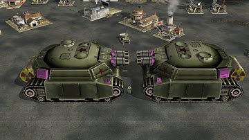 Tank China vs 7 China BOSS - Command & Conquer Generals Apocalyptic