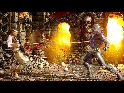 Mortal Kombat 1 Cyber Smoke Gameplay MK1