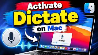 How to Turn On Speech to Text on Mac - MacBook Dictation Tutorial
