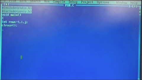 C program to display a pattern like a right angle triangle using an asterisk