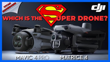 Which Is the King of DJI Drones? Mavic 4 vs Matrice 4 Showdown!