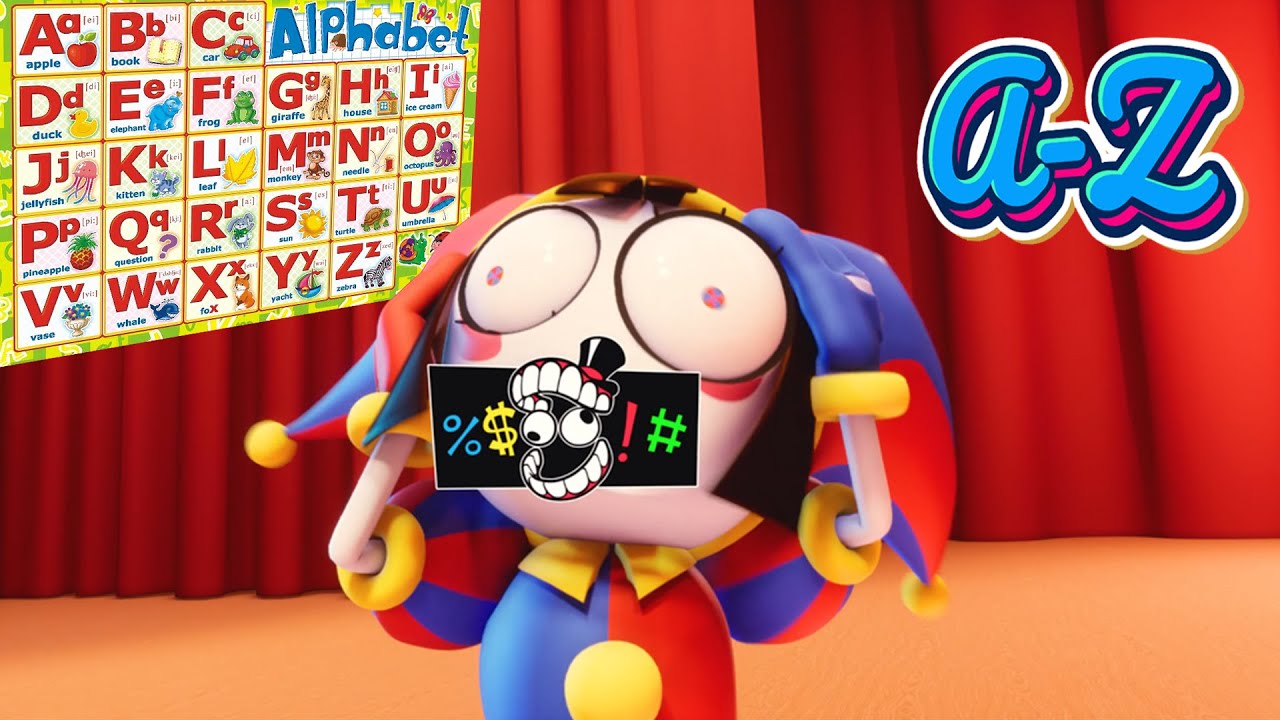 ALPHABET but Amazing Digital Circus! From A to Z!