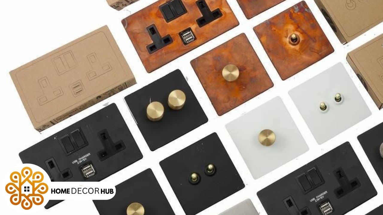 Modern Electrical Switch Design ⚡ Home Decor Switch Ideas 💡 Home Decor Ideas 💡 YouTube