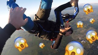 Friday Freakout: Skydive Instructor Saves AFF Student, But Has AAD Fire & Two-Out!