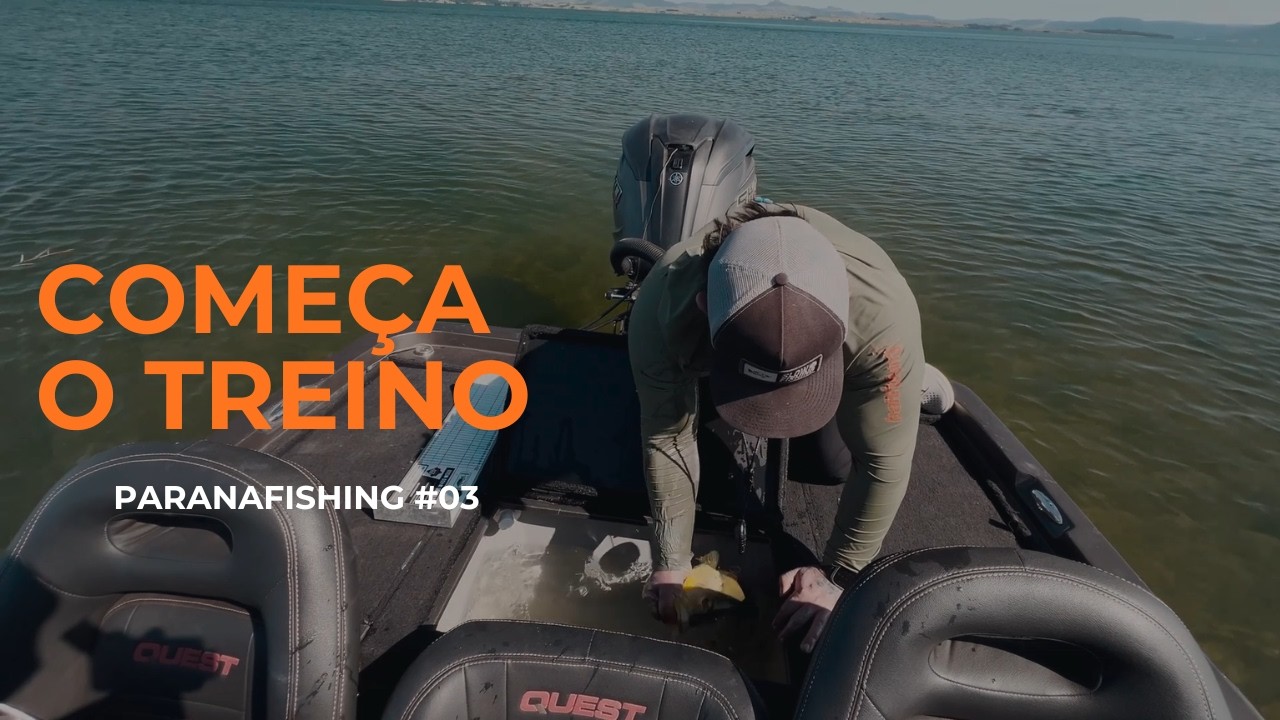QUEBREI A VARA no Treino do Parana Fishing! 😱🎣 Mapeando Casais de Tucunaré Azul