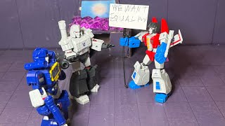Starcream forms a union