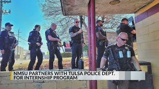 NMSU partner with Tulsa police to promote law enforcement careers