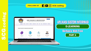 Aplikasi sistem informasi elearning berbasis web free part 2