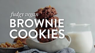 Fudgy Vegan Brownie Cookies | Minimalist Baker Recipes