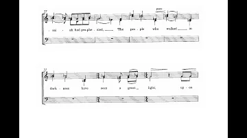 O Radiant Dawn (J. MacMillan) Score Animation