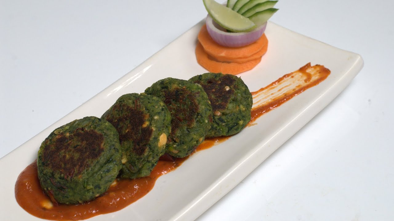 Hara Bhara Kabab - Green Veg Kebabs and Tikka - By VahChef @ VahRehVah.com | Vahchef - VahRehVah