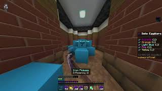 Cubecraft Eggwars Solo Gameplay [CLICK SOUNDS]